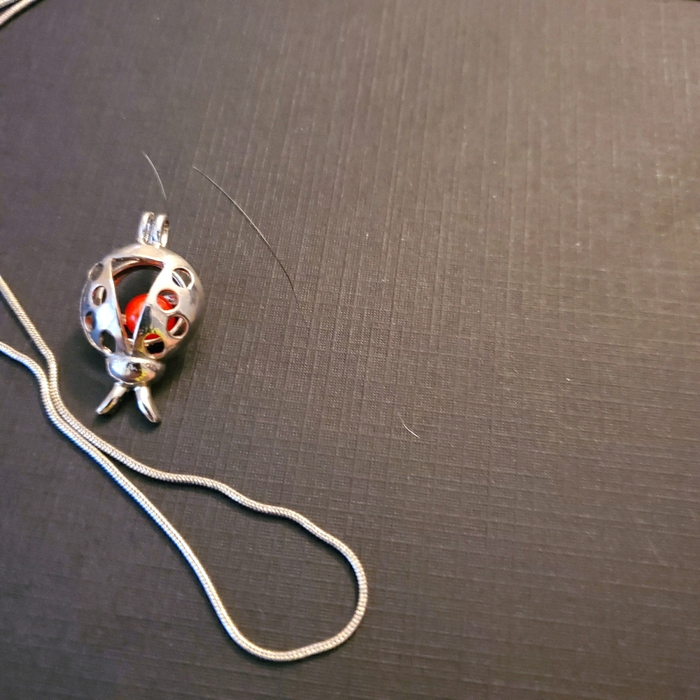 Ladybug necklace